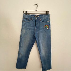 LEVIS Women’s 28 “Wedgie Straight” Denim Jean